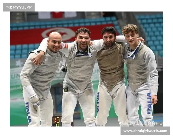 击剑世界杯花剑项目意大利队和个人选手夺金